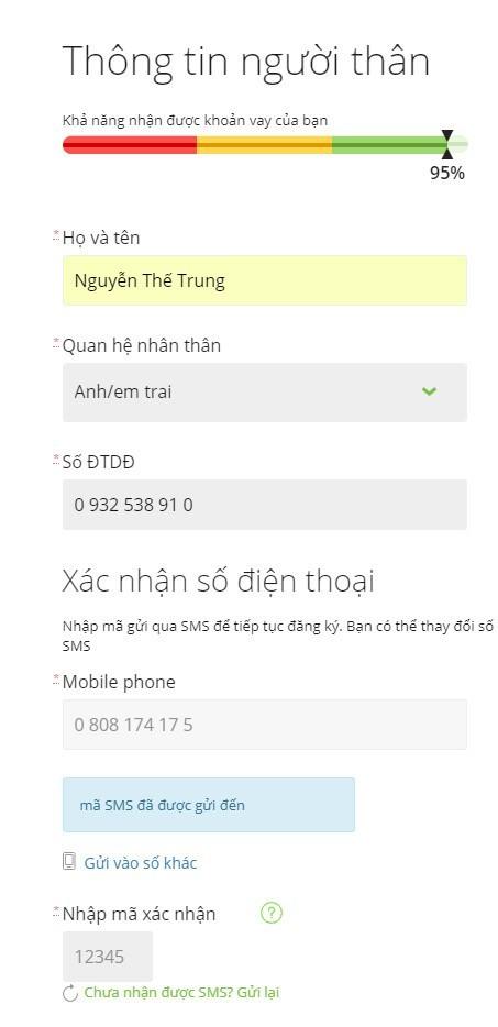 Hướng dẫn vay tiền Doctor Đồng 