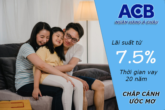 Lãi suất ngân hàng ACB hôm nay